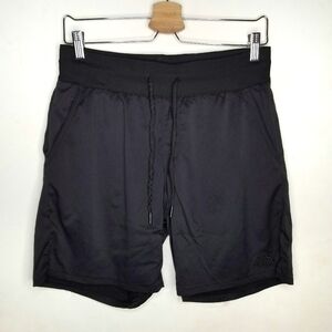 The North Face Black Athletic Workout Shorts Long Quick Dry Wmn's Size S Pull on